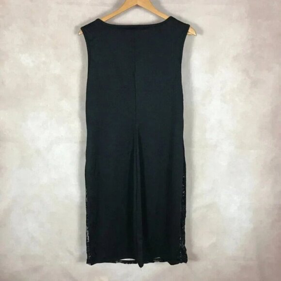 Love Squared Plus Size Black Lace-Panel Dress NWT 1X - Picture 5 of 11